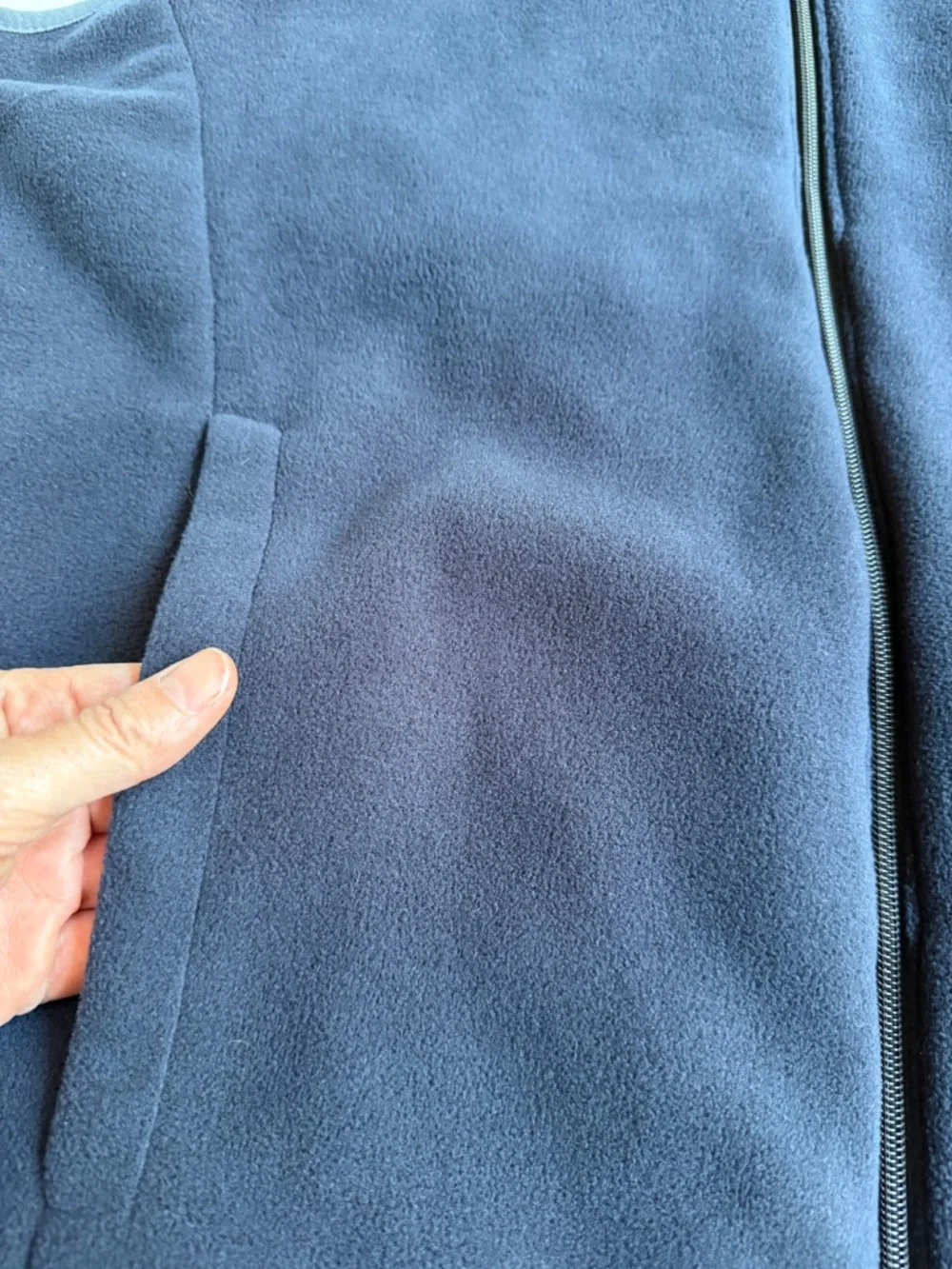 Men's Reversible Fleece-Lined Softshell Vest Free Country Sz M